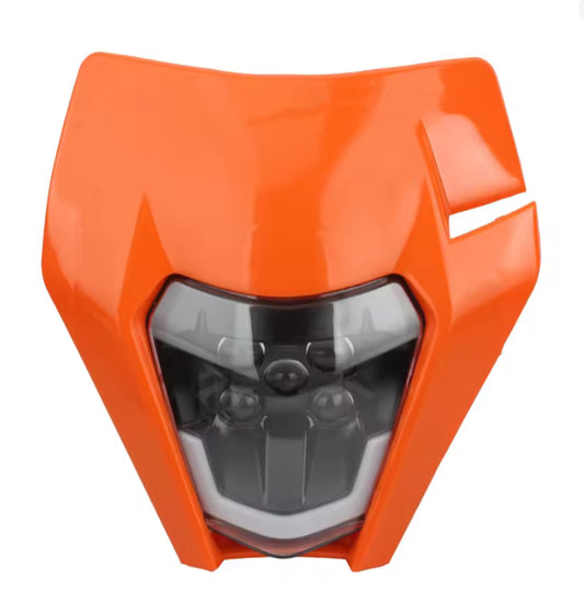plaque phare EXC orange