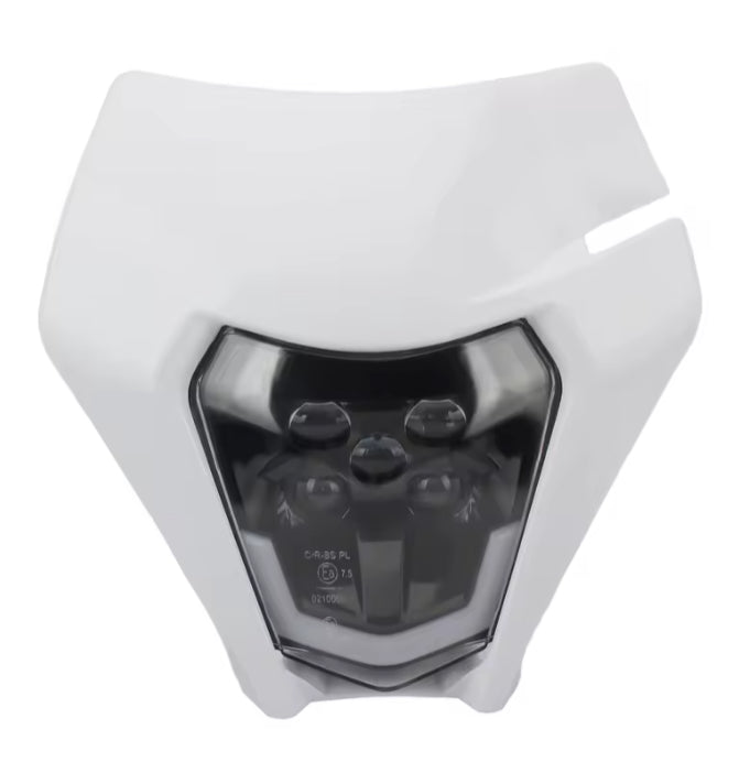 plaque phare EXC blanche