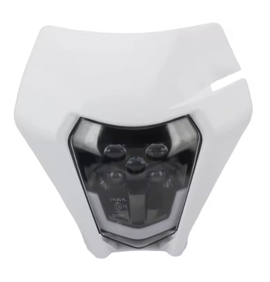 plaque phare EXC blanche